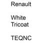 Preview: Renault, White Tricoat, TEQNC.